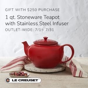 Gift with $250 Purchase from Le Creuset Outlet at Las Vegas .